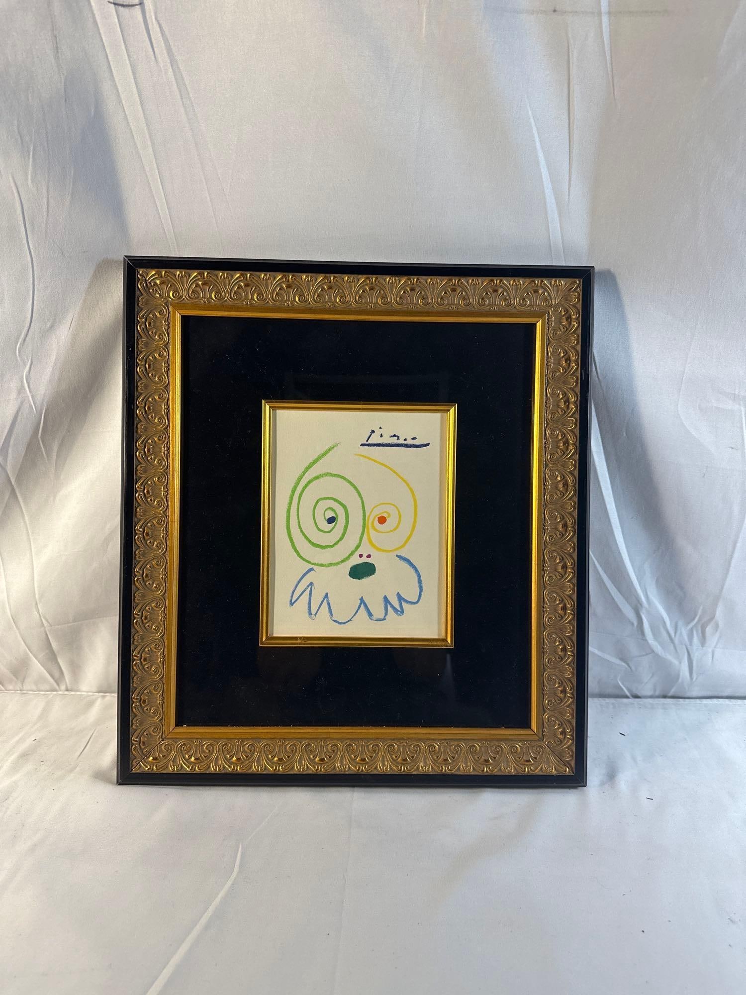 "Le Gueule Fatigue" by Pablo Picasso (Spanish, 1881-1973) Lithograph (1 of 5)