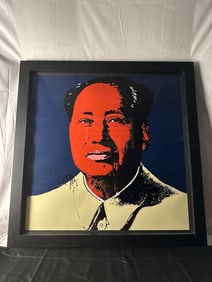 "Mao" by Andy Warhol (American, 1928-1987) Lithograph Sunday B Morning
