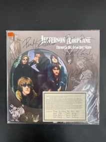 "Through the Looking Glass" by Jefferson Airplane Autographed Vinyl Record