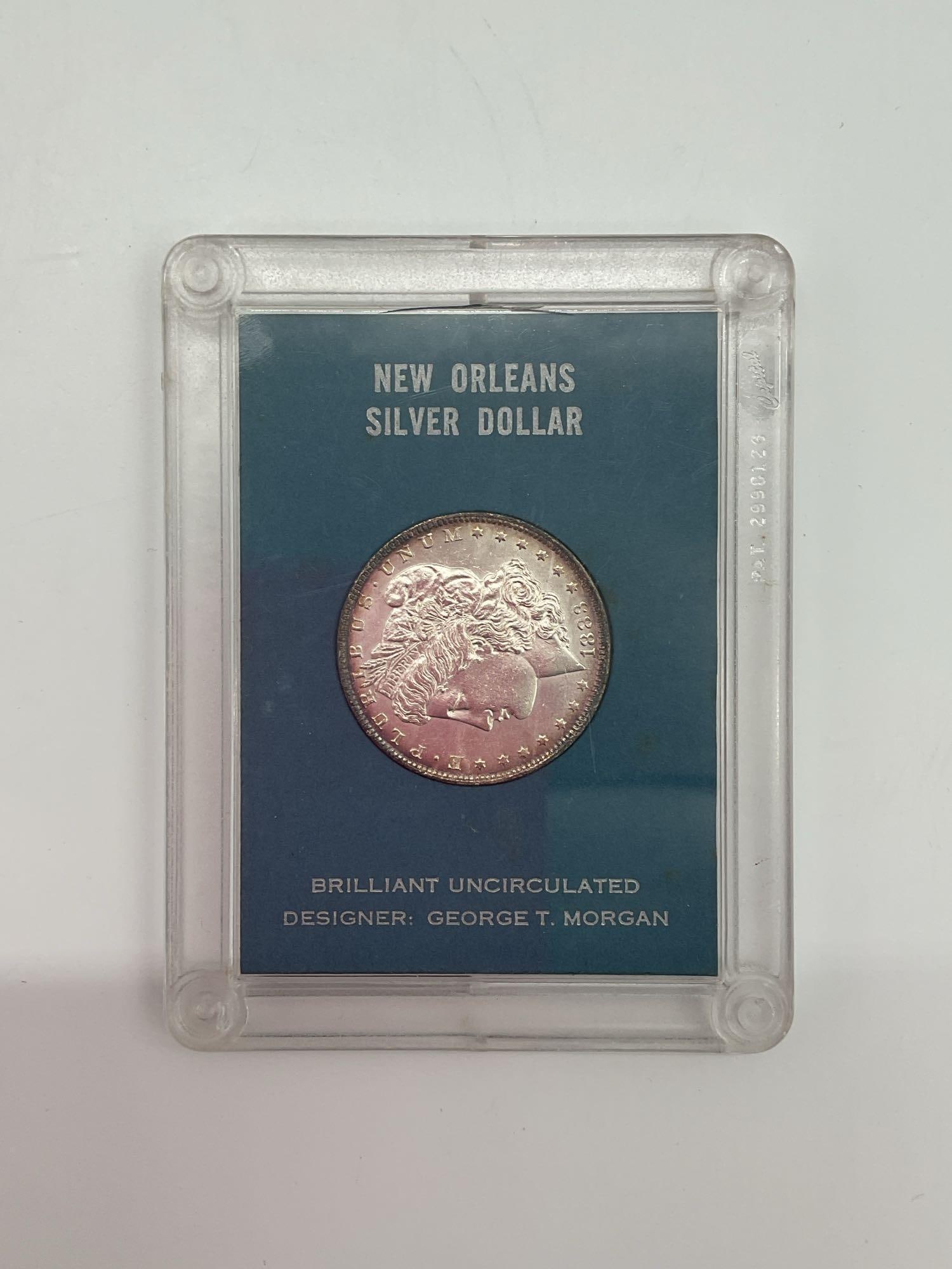 1884-O Morgan Silver Dollar Brilliant Uncirculated (1 of 3)