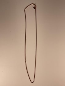 Delicate Rose Gold-Tone Box Chain Necklace