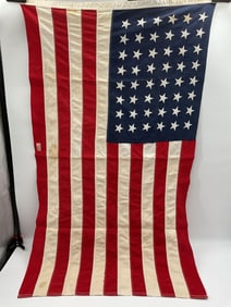 Vintage 48-Star American Flag
