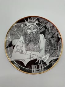 Limited Edition Porcelain Plate by Endre Szasz Hallohaza Studio