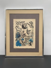 Creation by Marc Chagall Limited Edition Lithograph