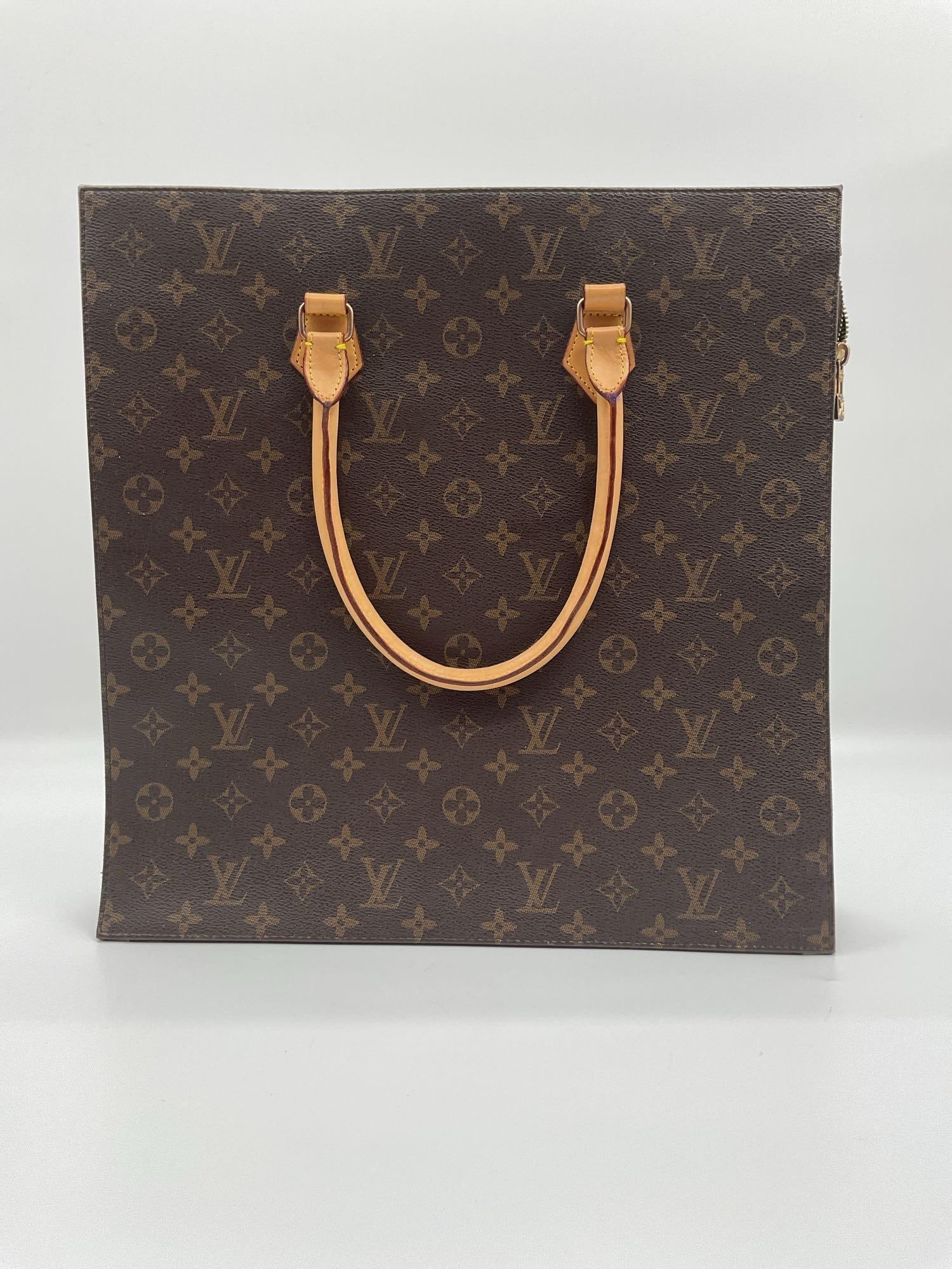 Louis Vuitton Monogram Sac Plat Tote (1 of 9)
