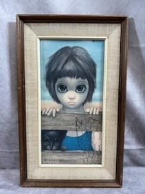 "Watching" by Margaret Walter Keane Print