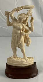 Carved figure of Hindu goddess Kali