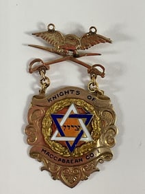 Knights of the Maccabees Badge