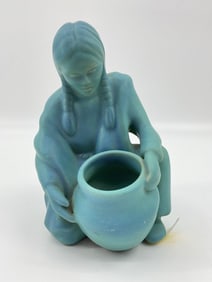 Van Briggle The Potter Figural Sculpture VB 1005