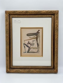 Purgatory Canto 22 "Prodigality" by Salvador Dali