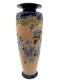 Royal Doulton Slaters Tall Stoneware Baluster Vase