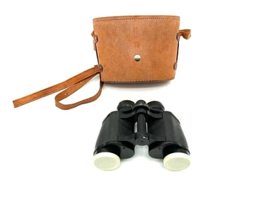 Glory 8x30 Binoculars Made in Japan with Leather Case