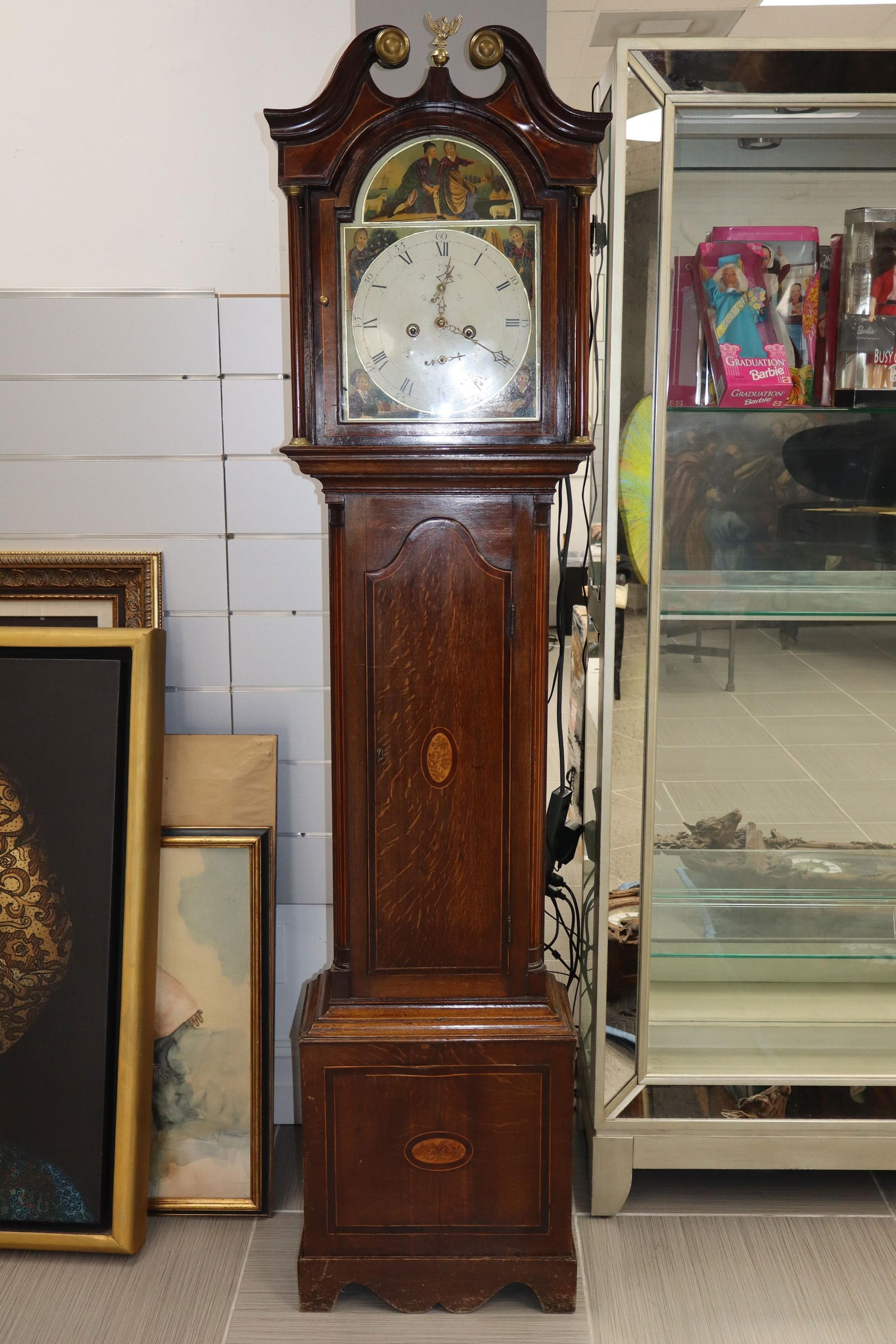 19th Century English Longcase Clock (1 of 10)