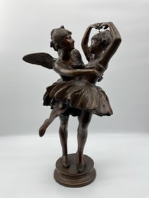 Bronze Sculpture of Fairy and Ballerina