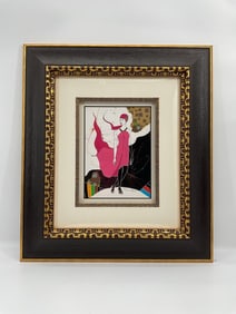 "Walk for the Cure" by Marcus Glenn (American, b.1968) Mixed Media