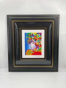 Beauty by Peter Max(American/German, b.1937) Serigraph