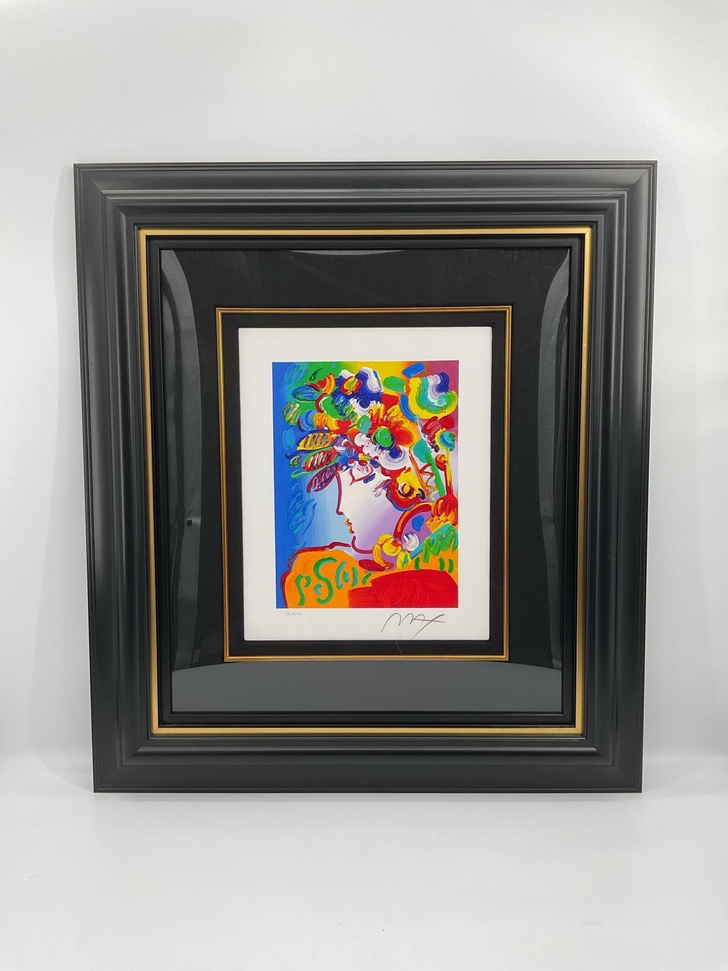 Beauty by Peter Max(American/German, b.1937) Serigraph (1 of 10)