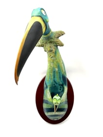 Dr. Seuss  (Theodor Geisel) Unorthodox Taxidermy  Kangaroo Bird w/ COA