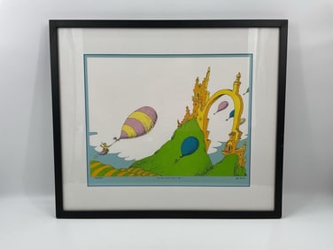 Dr. Seuss  (Theodore Geisel) Limited Edition Print   "Oh, the Places You'll Go!"