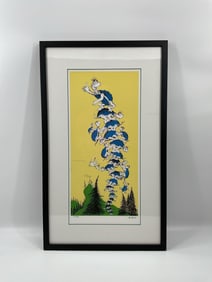 Dr. Seuss  (Theodore Geisel) Limited Edition Print – Yertle the Turtle