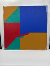 Geometric Abstraction by Claudio Roncoli (Argentina, b.1971) Oil on canvas