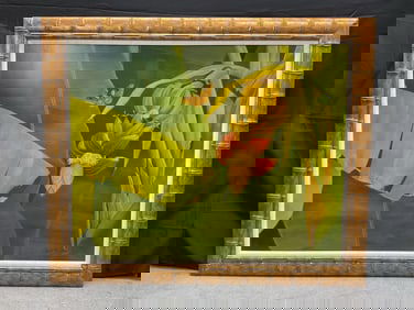 Banana Blossom and Butterfly by Cheryl Kessler (American)