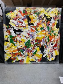 Spring Storm by Flavio Galvan (Argentina) Acrylic on Board