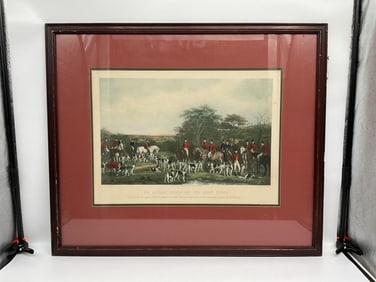 Sir Richard Sutton and the Quorn Hounds