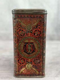 Chocolate Box National Licorice Co." Licorice Pellets, Tin Container