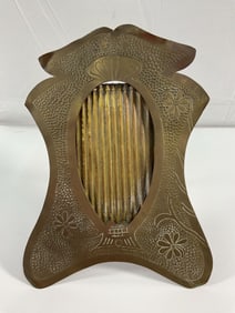 Antique Art Nouveau Brass Picture Frame - Box 15