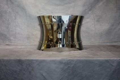Dolce & Gabbana Chrome Metal Corset