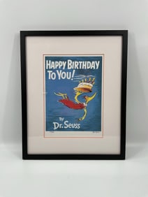 Dr. Seuss Limited Edition Print:  Happy Birthday to You
