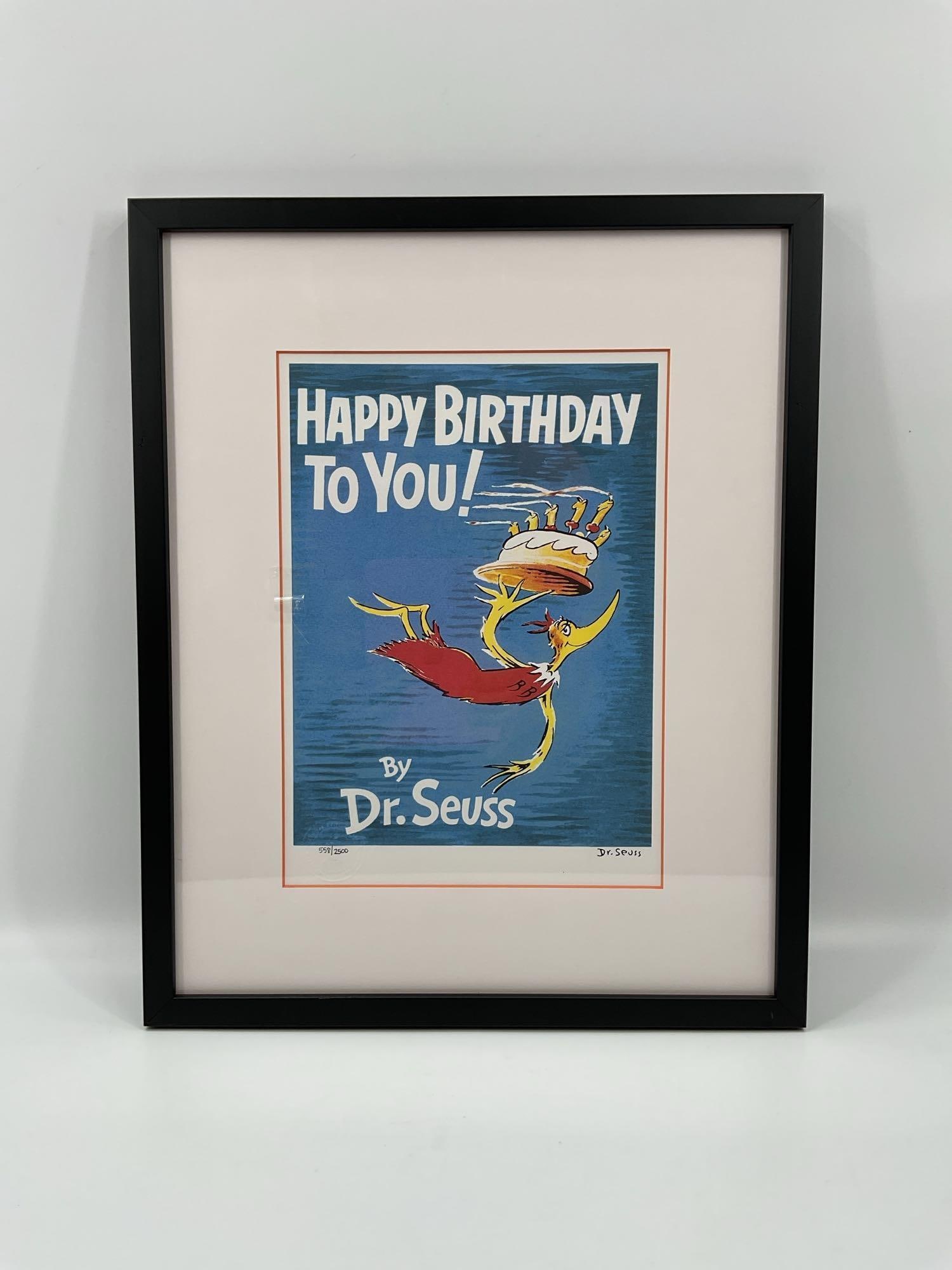 Dr. Seuss Limited Edition Print:  Happy Birthday to You (1 of 5)