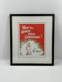 Dr. Seuss Limited Edition Print:  How the Grinch Stole Christmas