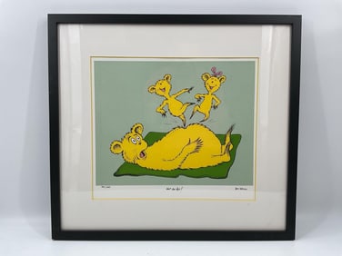 Dr. Seuss Limited Edition Print: Hop on Pop!