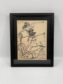 Dali 1947 "The Most Usual Things Ideas" - Signed