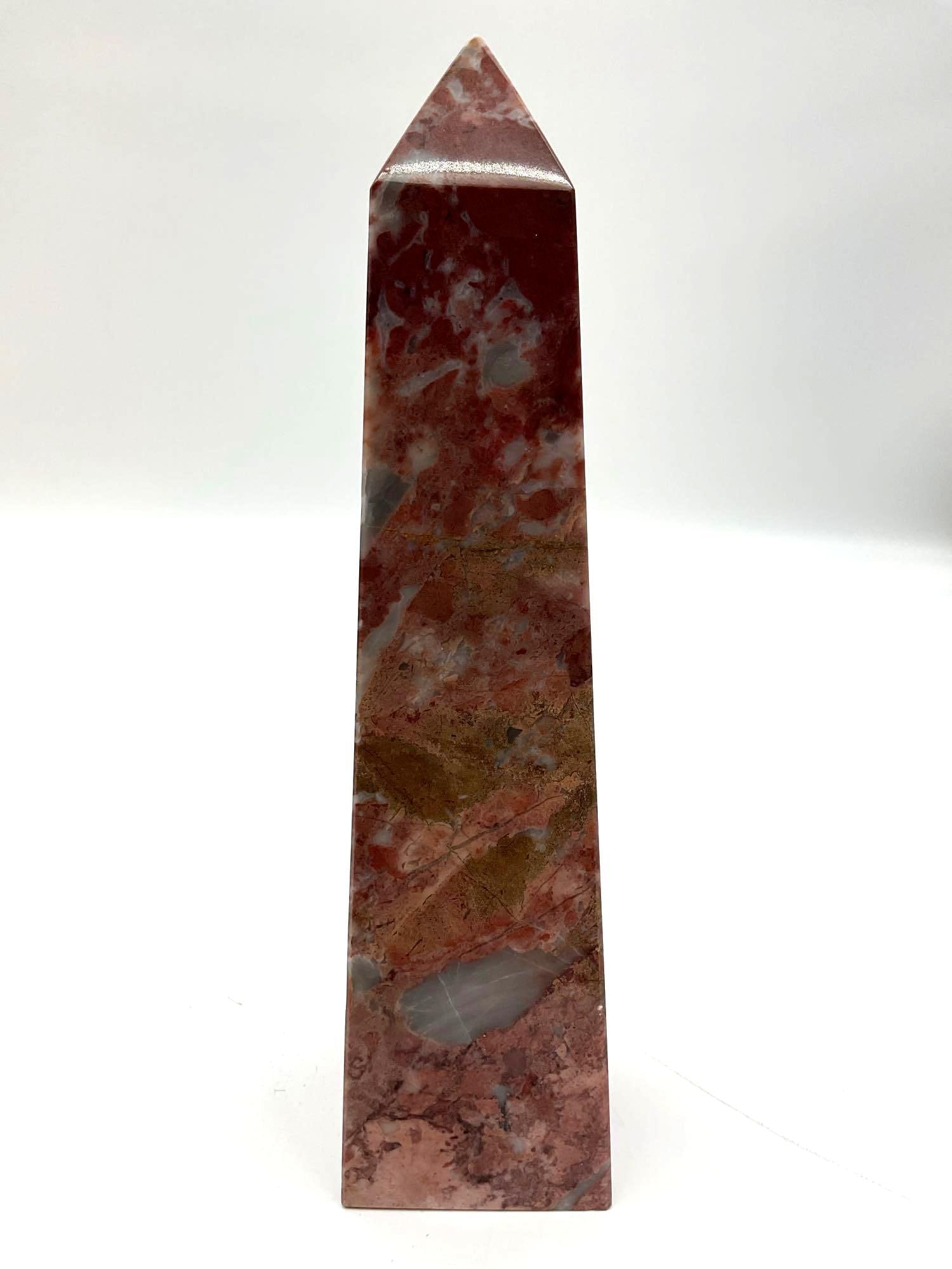 Polished Multicolor Stone Obelisk (1 of 3)