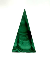 Small Green Malachite Pyramid