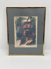 The Ernest Hemingway Home Key West by artist Robert Kennedy