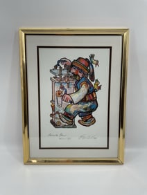 Jovan Obican (French, 1918-1986) Artist Proof Lithograph