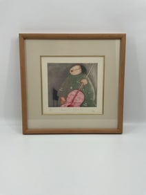 Joy by Eng Seng Tay (Malaysia, b .1947) Etching