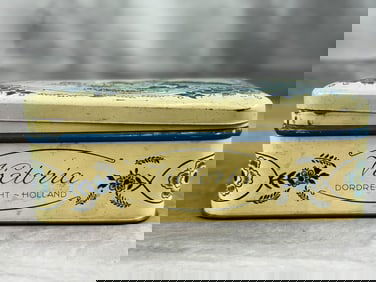 "Victoria" Cow themed Tin