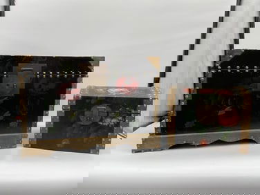 Vintage Floral Trunk Set – Large and Small Nested Boxes