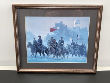 "Morning Riders"  by Mort Kunstler