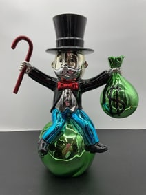 Polychrome Pop-art Monopoly Man