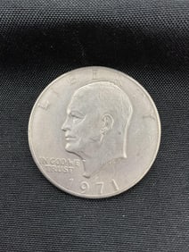 1971 US Silver Dollar Eisenhower Coin