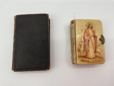 Antique Catholic Prayer Book & The Morning Watches & Night Watches Book 1900-1910