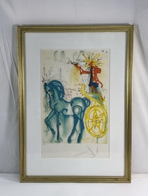 Salvador Dali (1904-1989) "Le Cheval de Triomphe" Lithograph