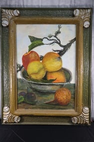 "Granadilla" by Andres Orjuela (Colombian, b.1985) Oil on Canvas