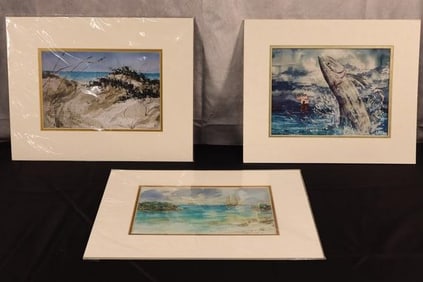 Set of 3 Robert Zwickel Prints